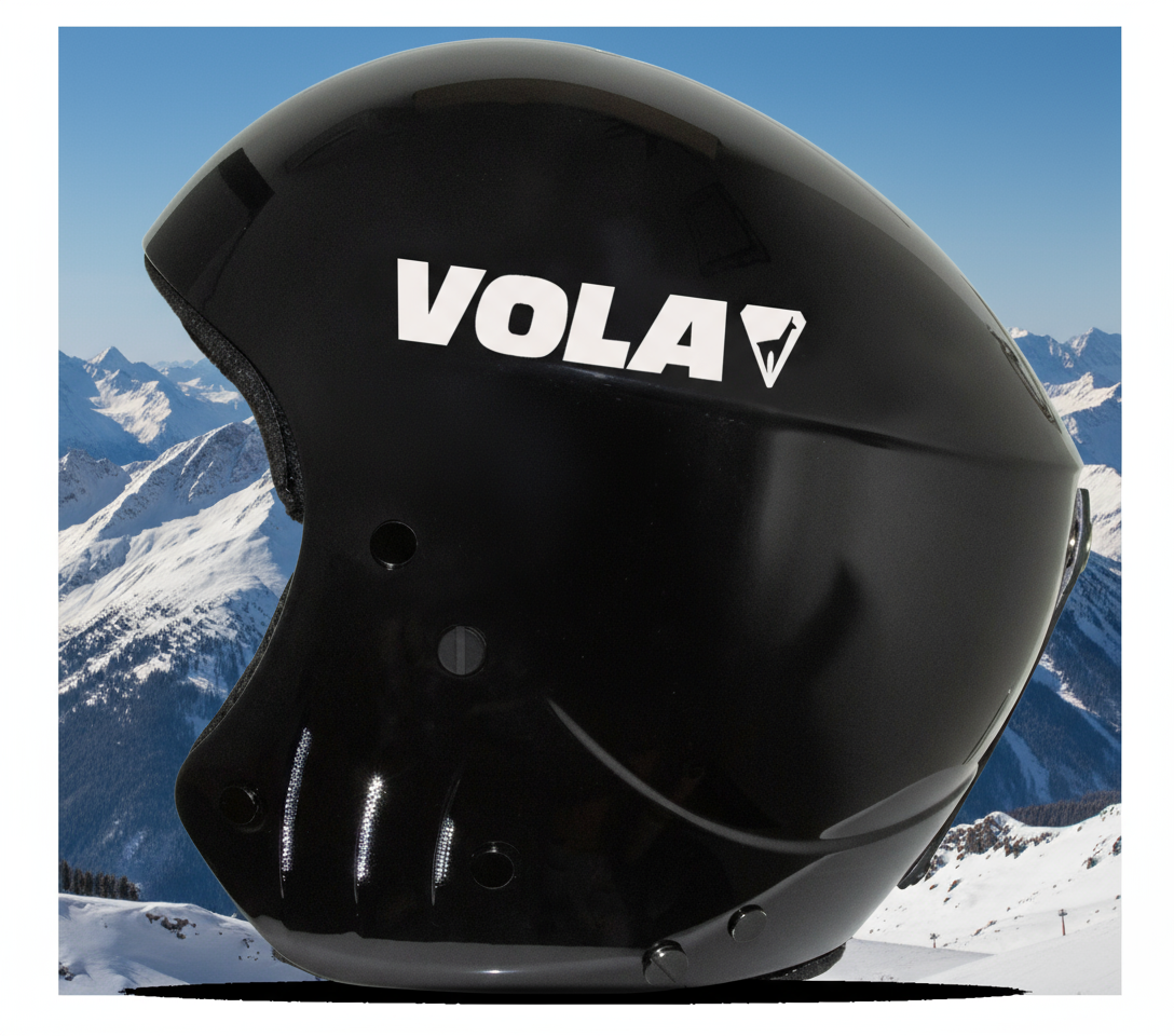 Stórsvigs hjálmur Vola Svartur