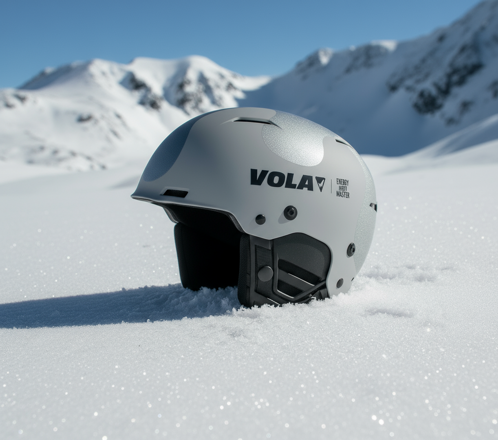 Skíða hjálmur Vola Hvítur