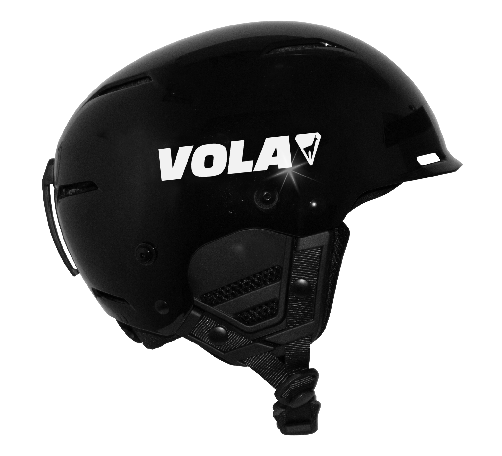 Skíða hjálmur Vola Svartur