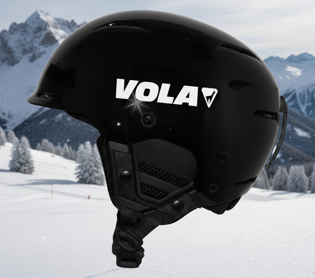 Skíða hjálmur Vola Svartur