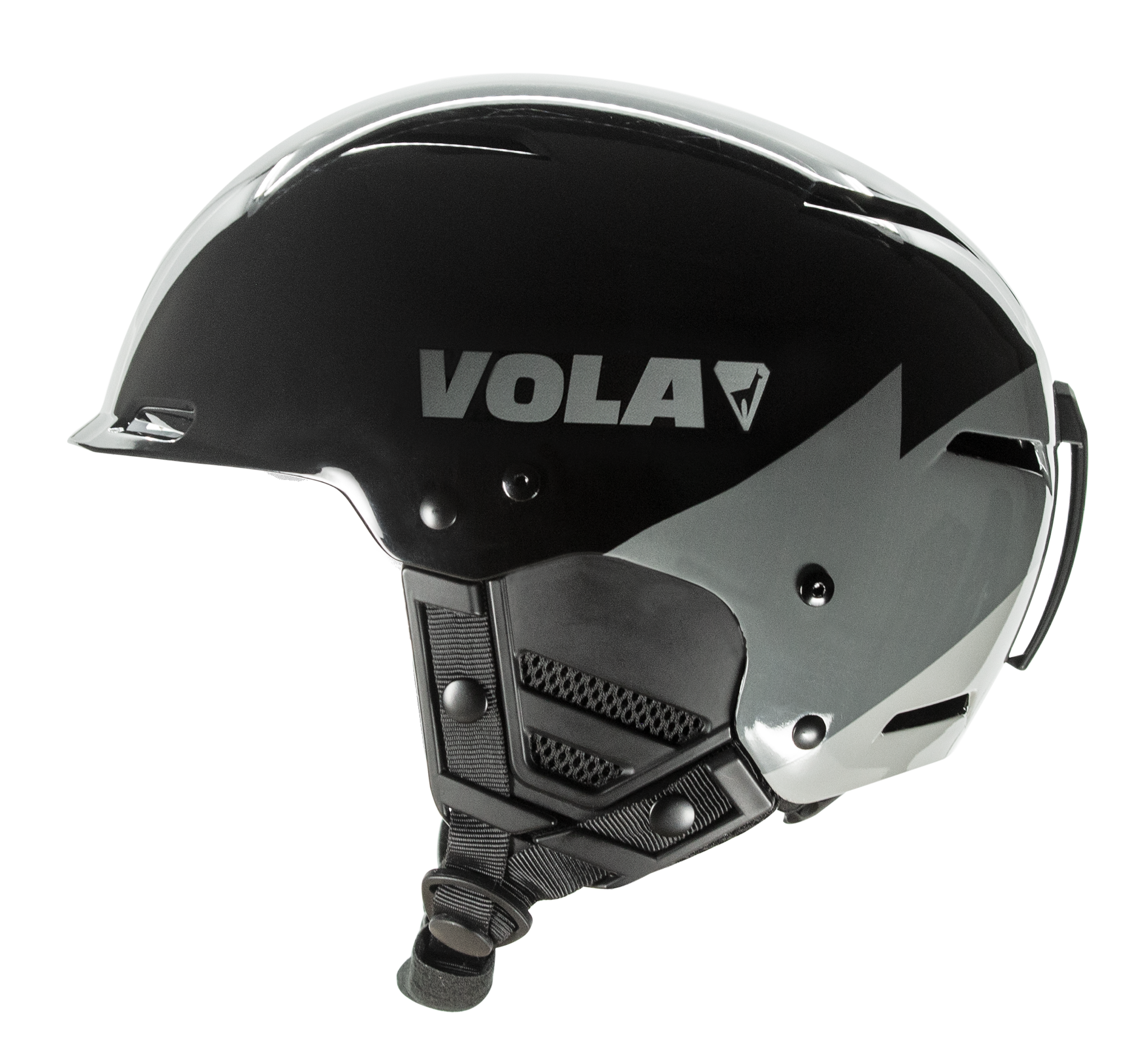 Skíða hjálmur Vola Svartur/Grár